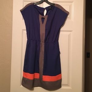 Colorblock dress